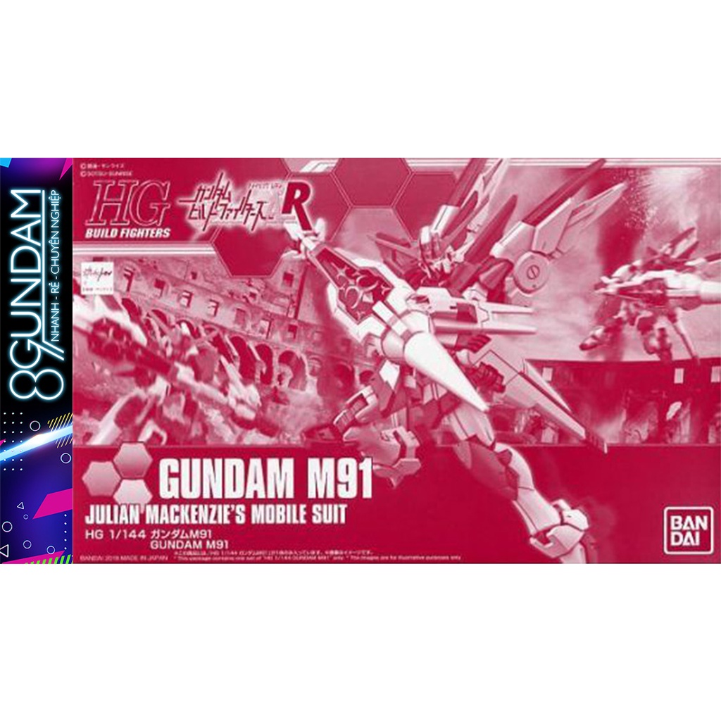Mô Hình Lắp Ráp Gundam HG BF M91