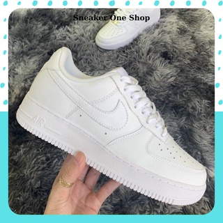 Giày_nike trắng air force 1, giày af1 full trắng hàng cao cấp full box + bill