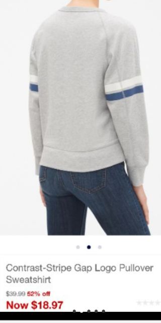 SALE: ÁO NỈ GAP XUẤT DƯ