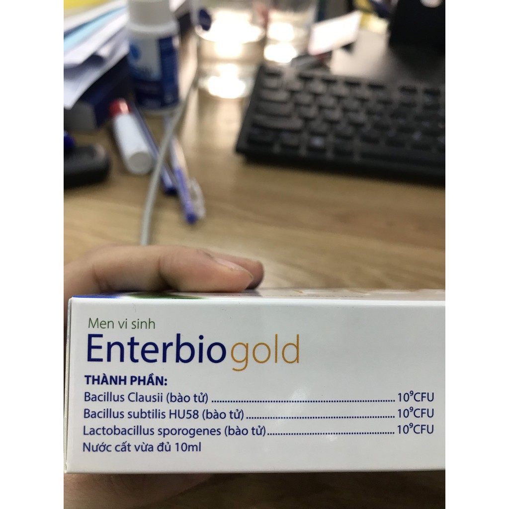 Men vi sinh cho bé và người lớn Enter bio Gold tăng hấp thu - men tiêu hóa enterogermina - Mộc Diệp