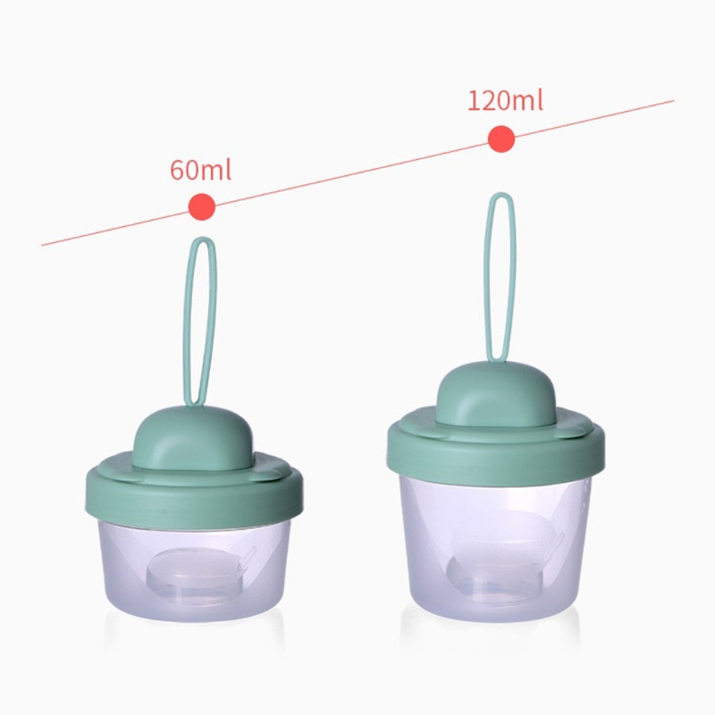 Hộp Đựng Sữa Bột Em Bé 60ml 120ml 3 Tầng