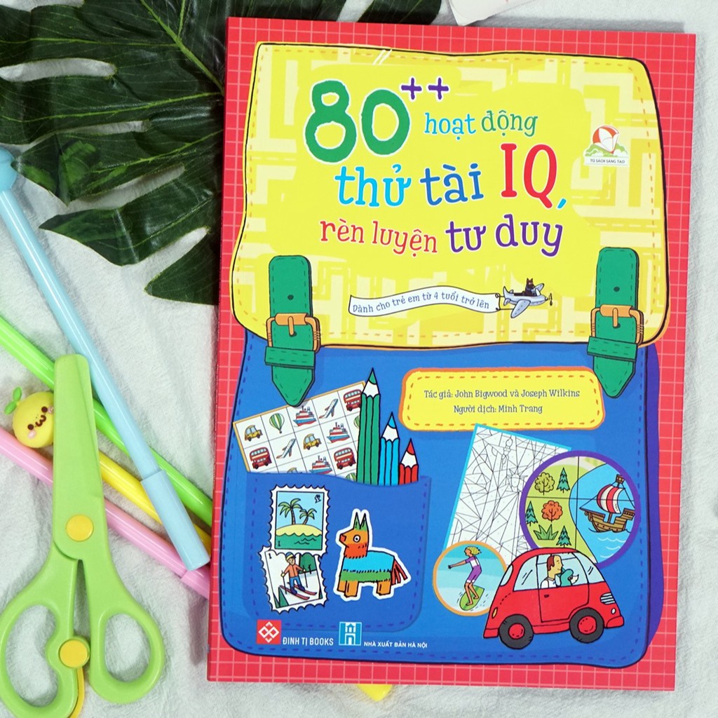 SÁCH - 80++ hoạt động thử tài IQ, rèn luyện tư duy