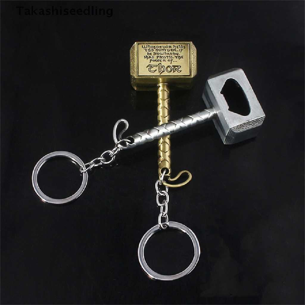 1 Dụng Cụ Mở Nắp Chai Bia Đa Năng Hình Búa Thor Tay Cầm Dài