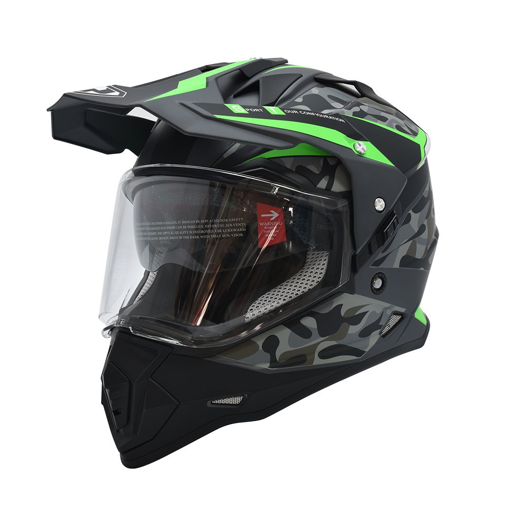 [Nón nhập] Nón Full Face Yohe 632A Dual Sport