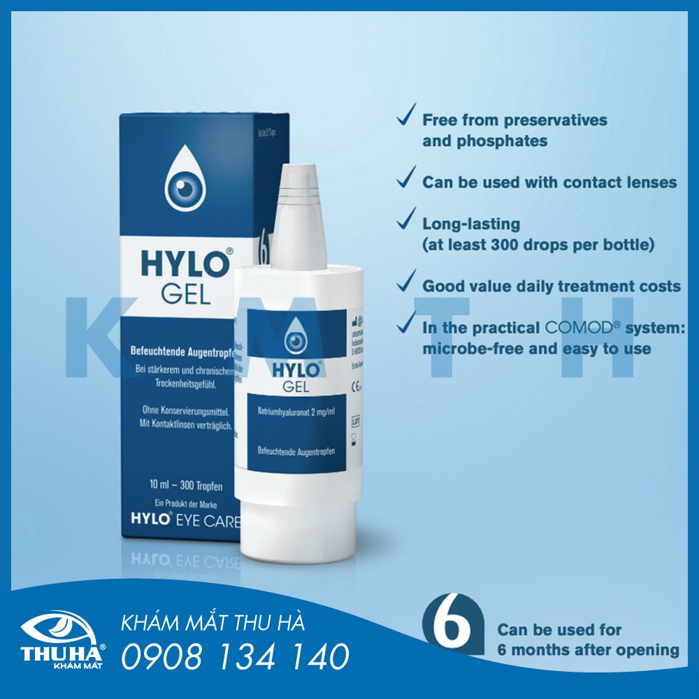 Dung dịch nhỏ mắt HYLO® GEL