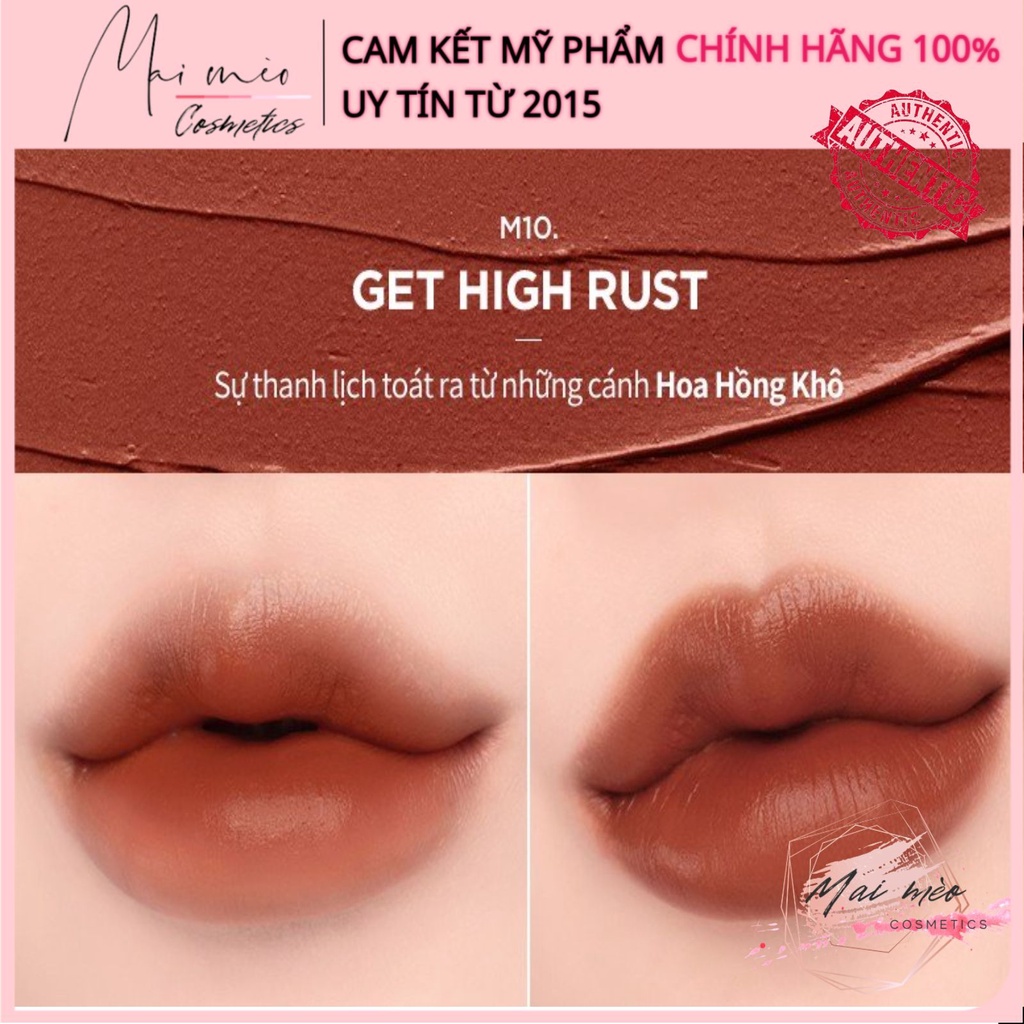 Son Merzy Mellow Tint m9/10/11/12/13/14 bản màu tím | BigBuy360 - bigbuy360.vn