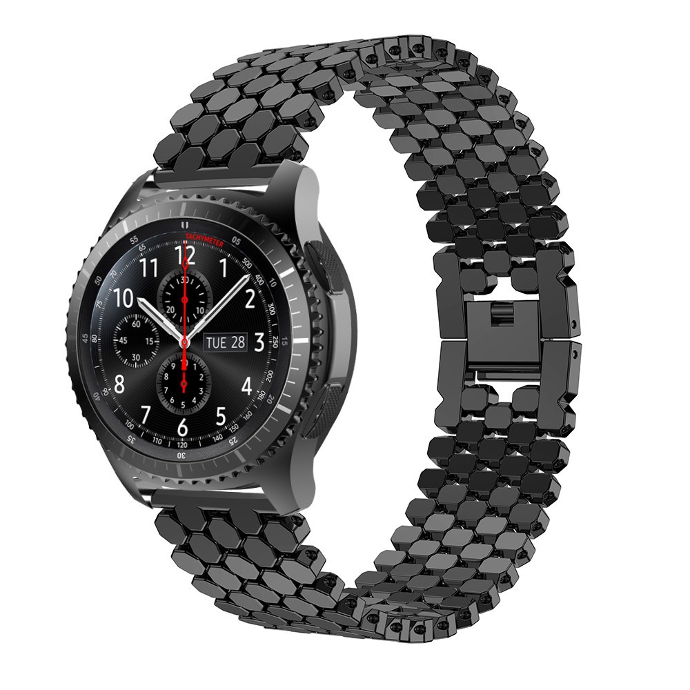 Dây đeo kim loại thay thế đồng hồ thông minh Samsung Galaxy Watch Gear S3/Huami Amazfit Pace Stratos 2/2S Watch