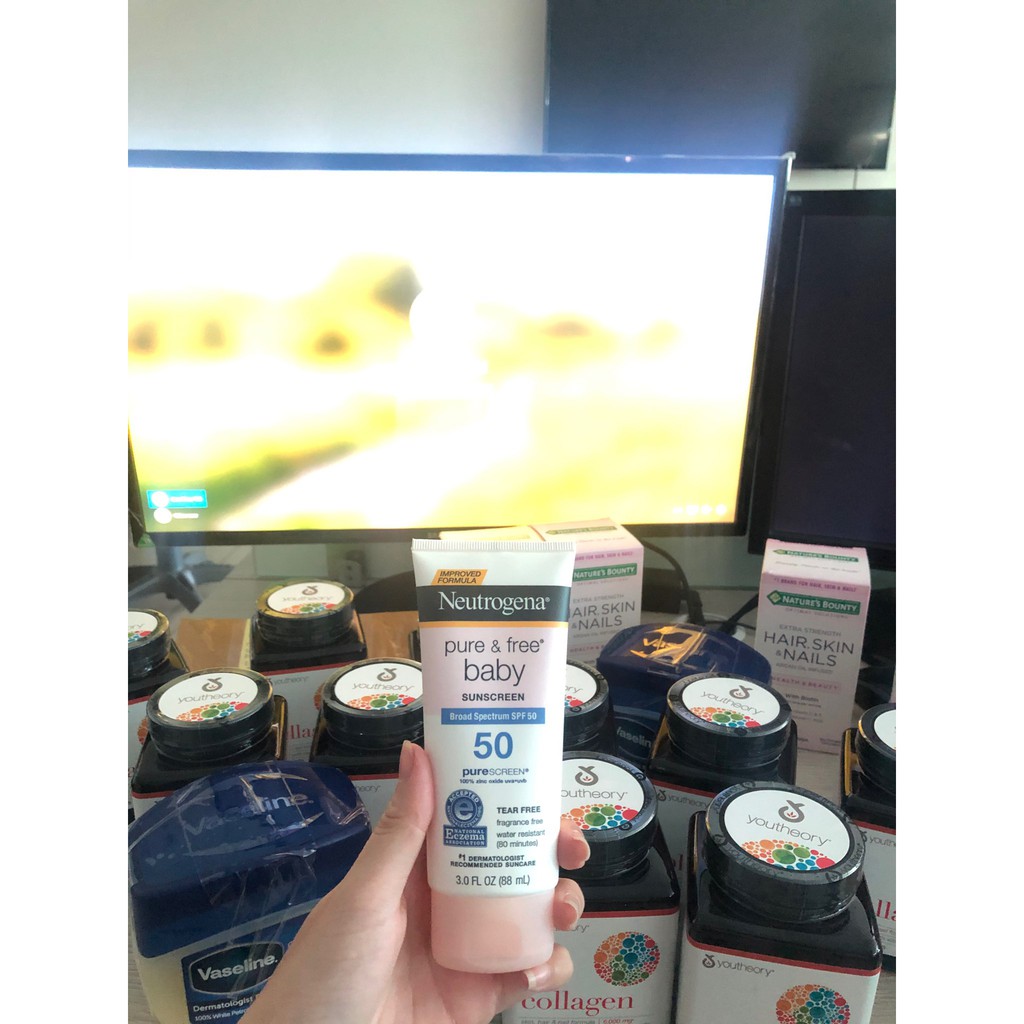 Kem chống nắng Neutrogena Pure Free Baby SPF 50