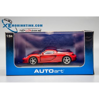 Xe Mô Hình Porsche Carrera Gt 1:64 Autoart (Đỏ)