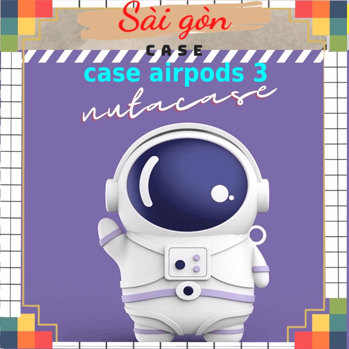 Case airpods 3 Vỏ Bọc  Hình Thú Đựng Hộp Sạc Tai Nghe Bằng Silicon Dẻo Đẹp mã POLO A3