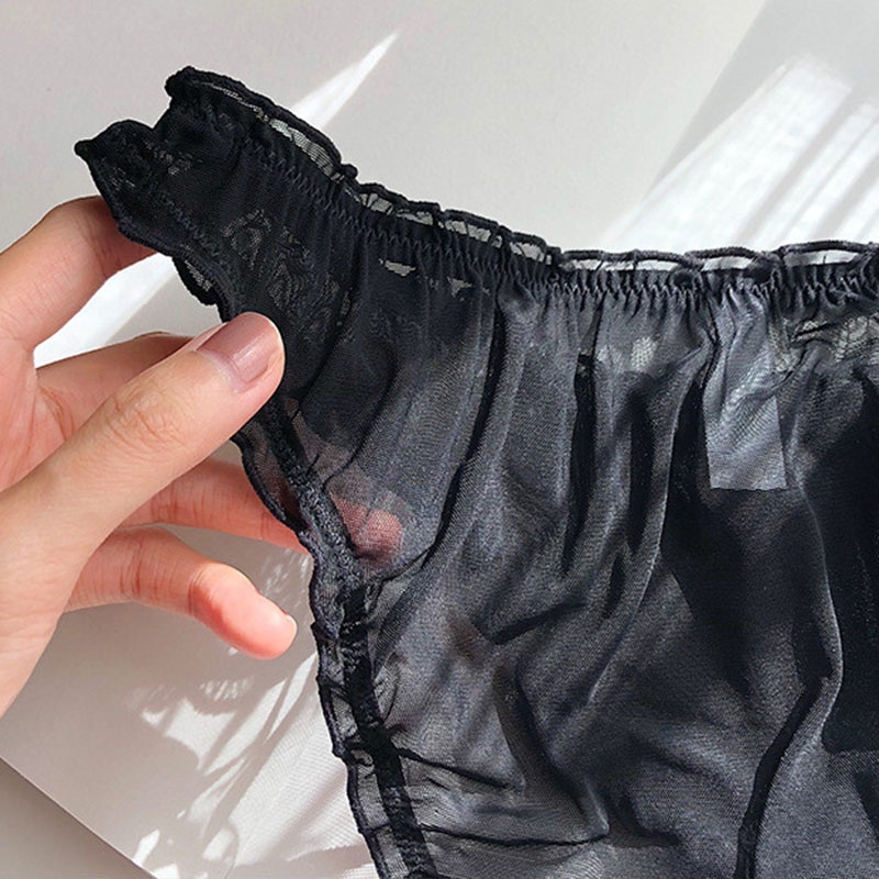 Quần lót TAKETALK phối ren lưng thấp thêu hình trái cây thời trang quyến rũ dành cho nữ