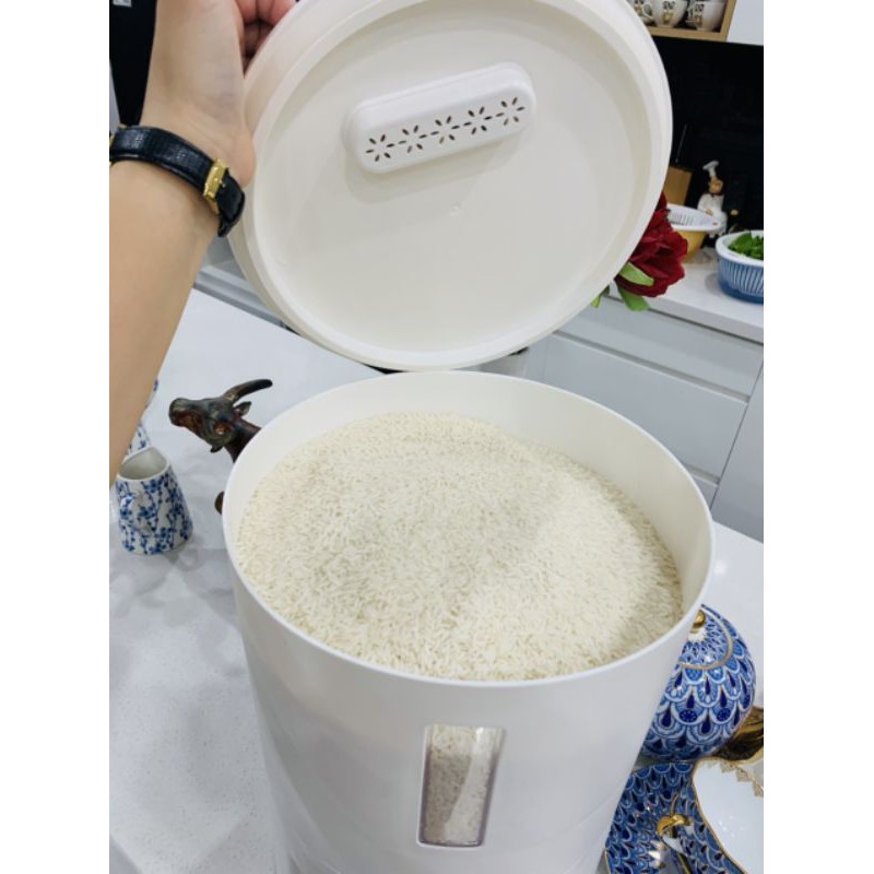 Thùng đựng gạo thông minh chống ẩm cao cấp,đựng 5kg gạo