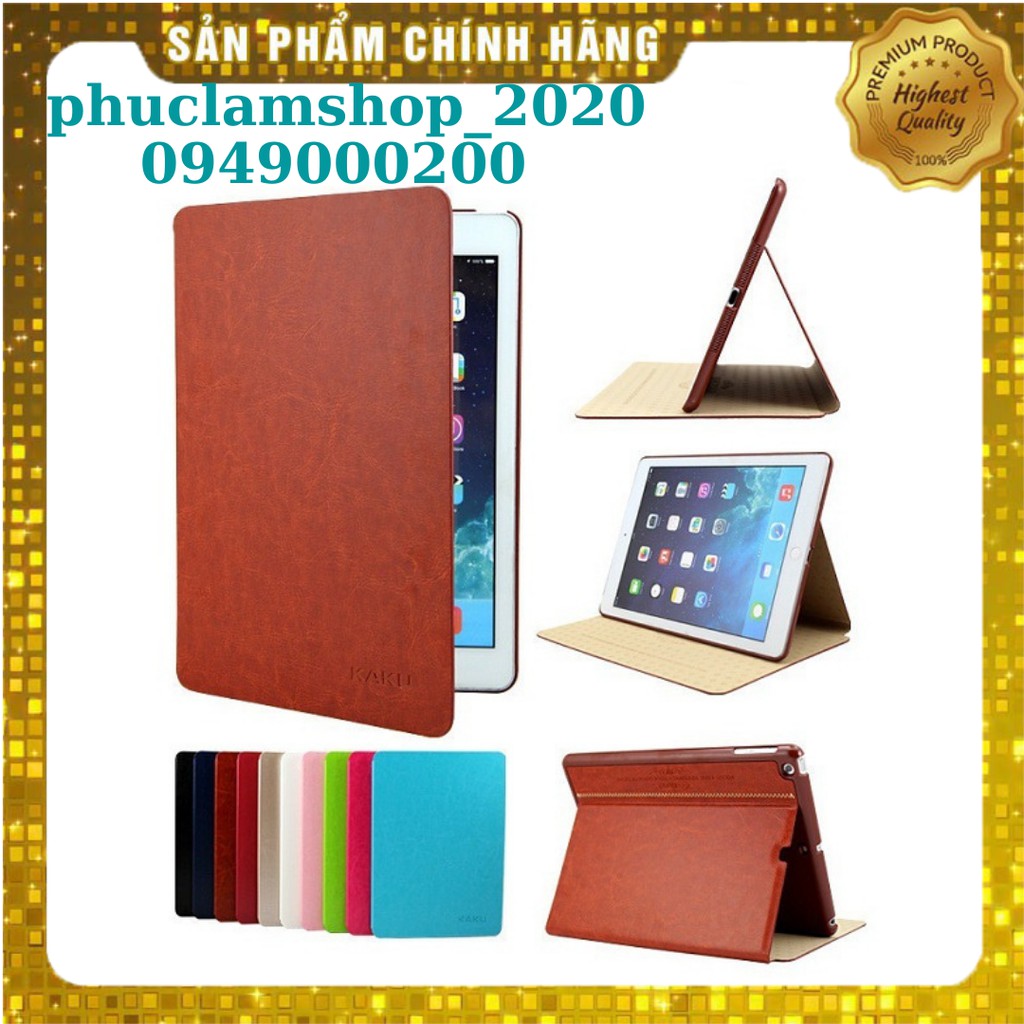 Bao da Kaku chính hãng cho iPad Pro 12.9/11.0 inch 2017/2018/2020, Air 4/10.9 inch, 10.5/Air 3, 10.2 2019/2020 Gen 7/8