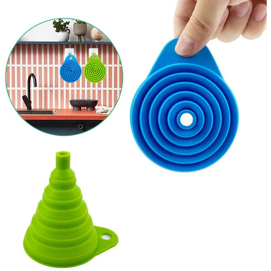 Phễu Silicon Mini ANAEAT Có Thể Gấp Gọn Tiện Lợi Cho Nhà Bếp