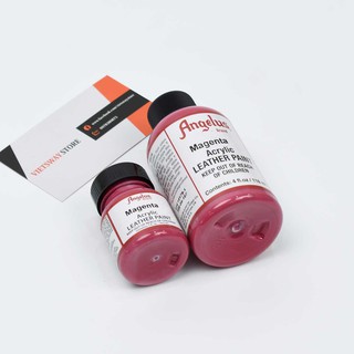 Màu Angelus Acrylic Leather Paint vẽ trên chất liệu da, vải - Màu Magenta