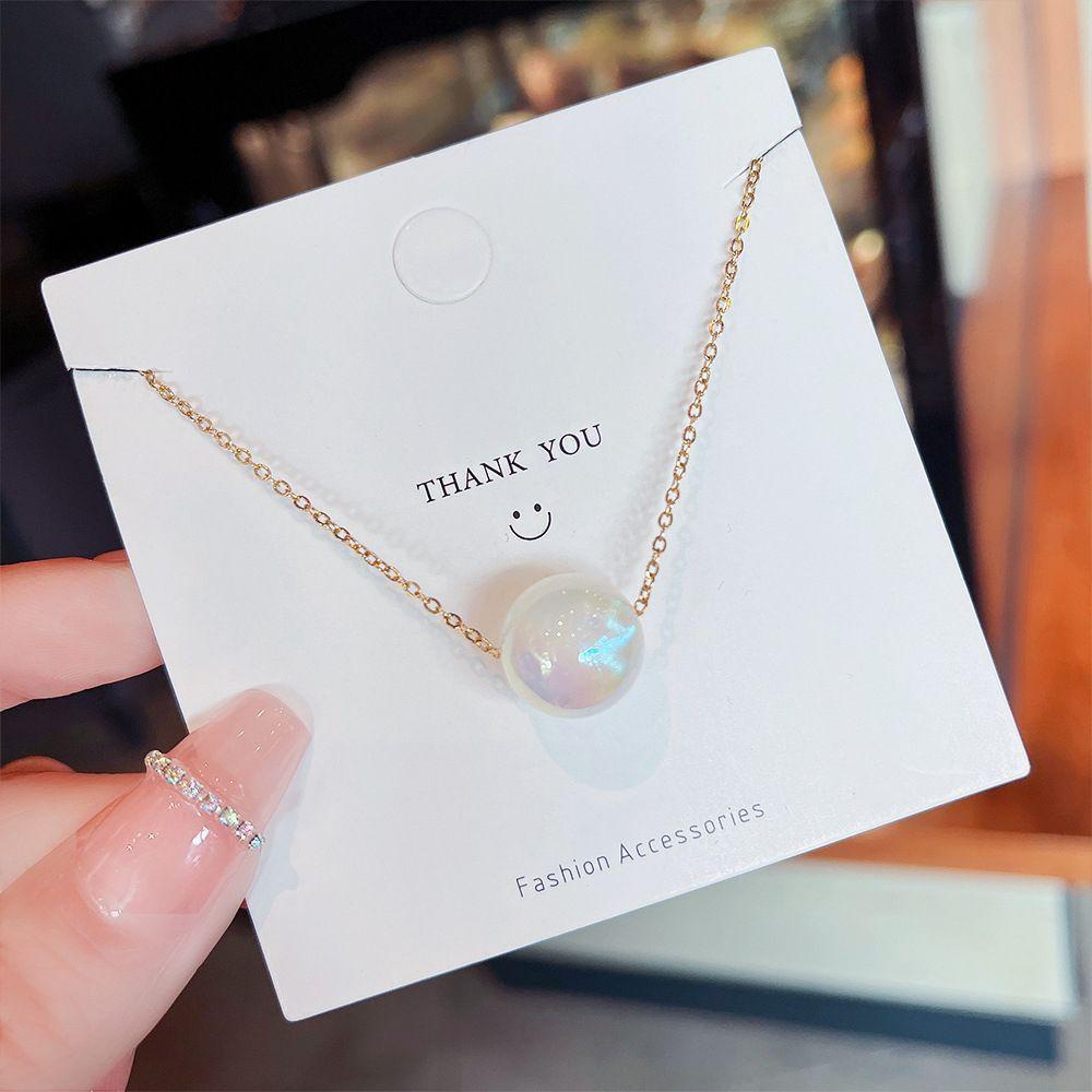 VANES1 Vòng cổ Thép Titan Điều Chỉnh Được Thời Trang Cho Nữ