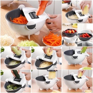 Rổ Thái Rửa Rau Củ Quả 9 Trong 1