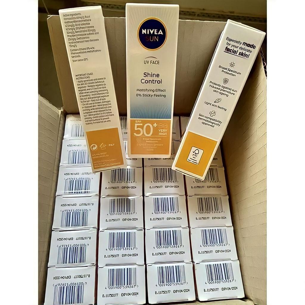 Kem chống nắng Nivea Shine Control SPF 50 UV Face Chính Hãng Úc
