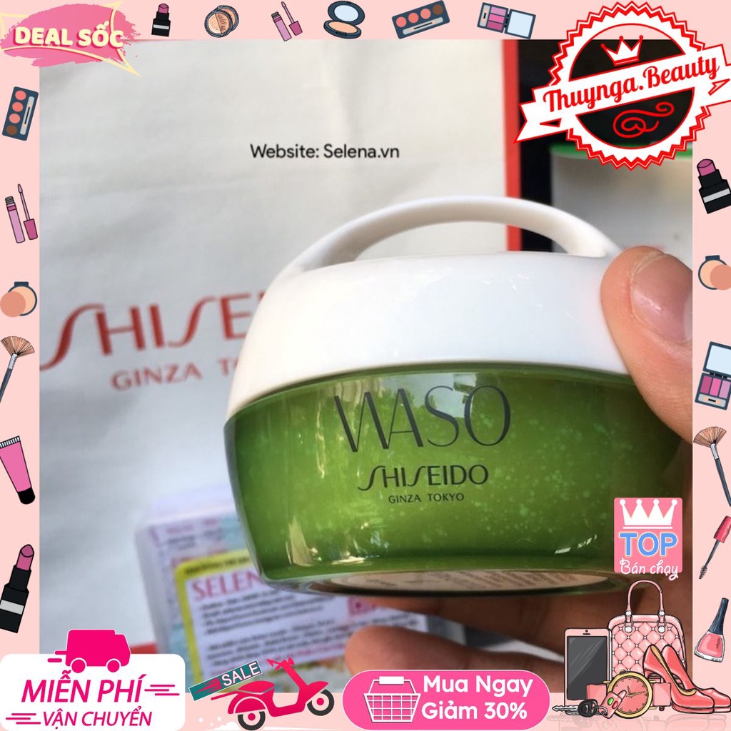 ❌ Mặt nạ ngủ dưỡng da Shiseido Waso Beauty Sleeping Mask 80ML #thuynga.beautyshop#❌CHÍNH HNAGX 100%❌