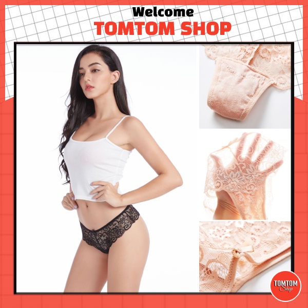 Quần lót nữ ren gợi cảm sexy lọt khe ren dễ thương QL12
