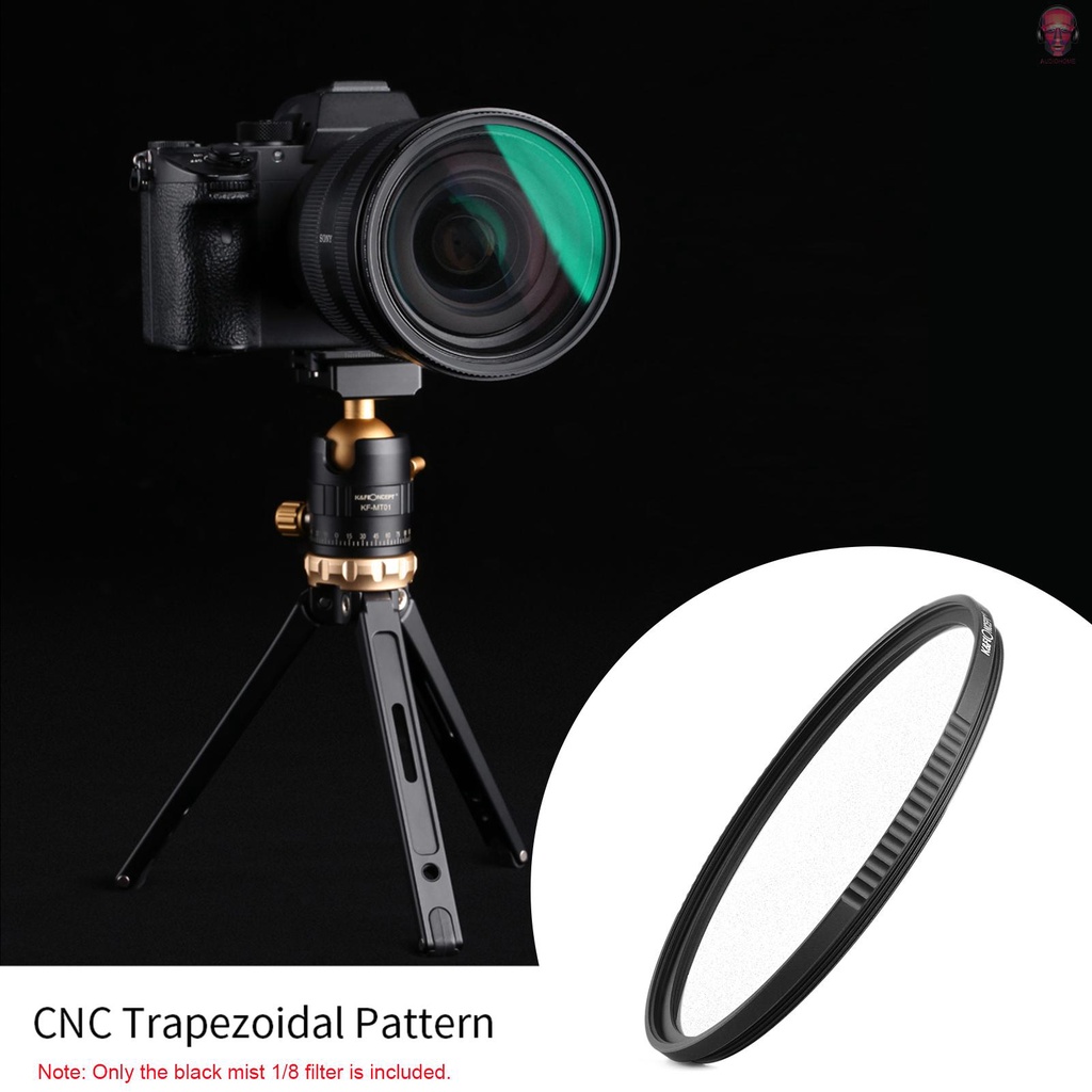 Kính lọc hiệu ứng sương mù K&amp;F CONCEPT mềm mịn chống nước chống trầy xước tùy chọn kích thước