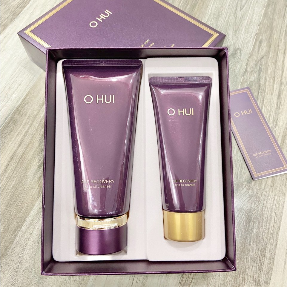 Dầu tẩy trang Gel to oil cleanser Ohui age recovery