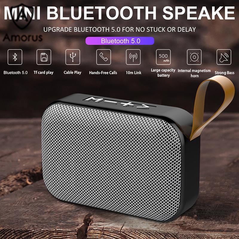 Loa bluetooth 5.0 không dây Amorus G2C âm thanh siêu trầm chất lượng cao hỗ trợ thẻ TF