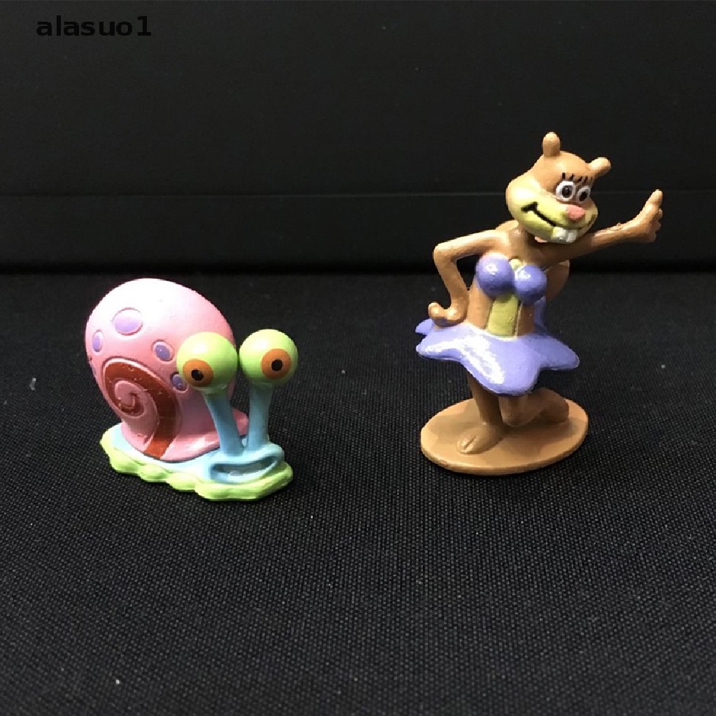 Set 6 Đồ trang trí Nhân Vật Anime Trang Trí Bể Cá