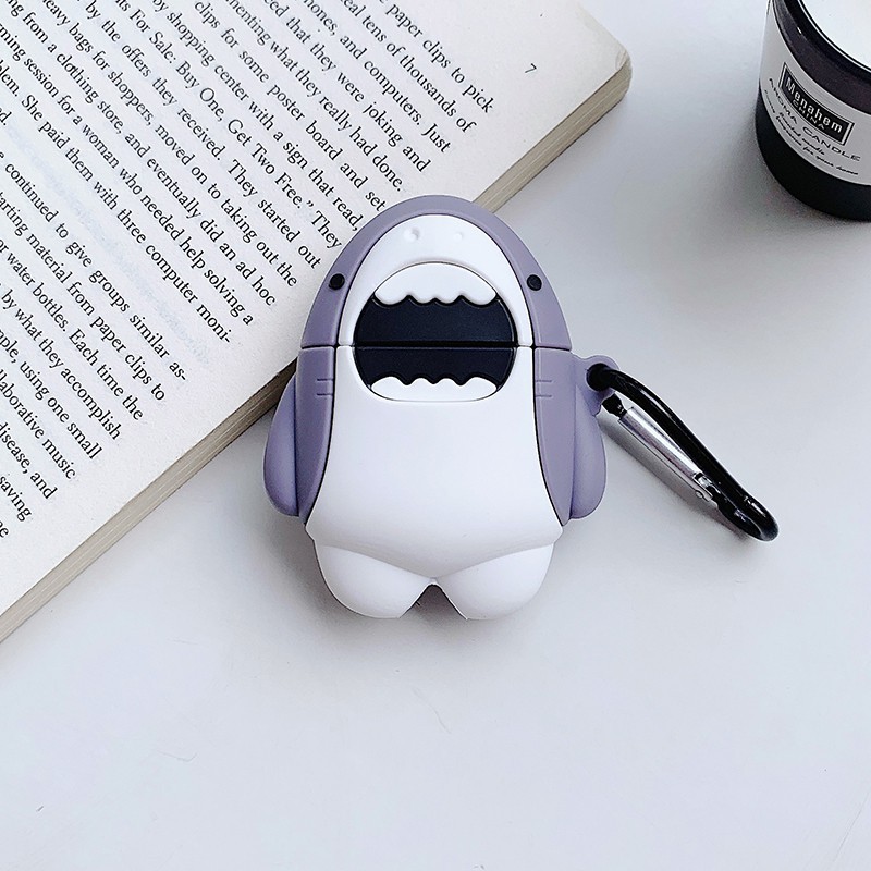 AD Vỏ bảo vệ airpod airpods vỏ bảo vệ 1/2 / i12 / i9 / i7 / tws chống sốc vỏ bảo vệ tai nghe bluetooth