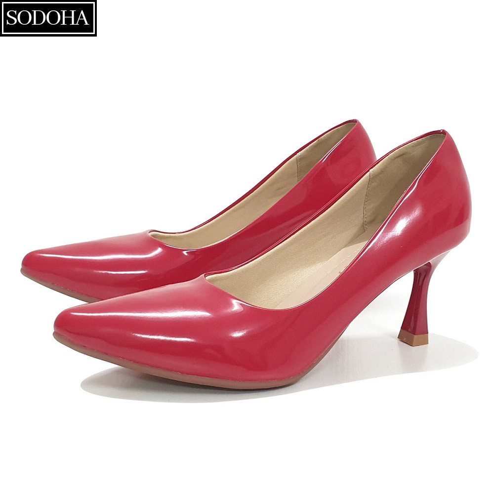 Giày cao gót nữ thời trang SODOHA đế cao 7cm - GN33999