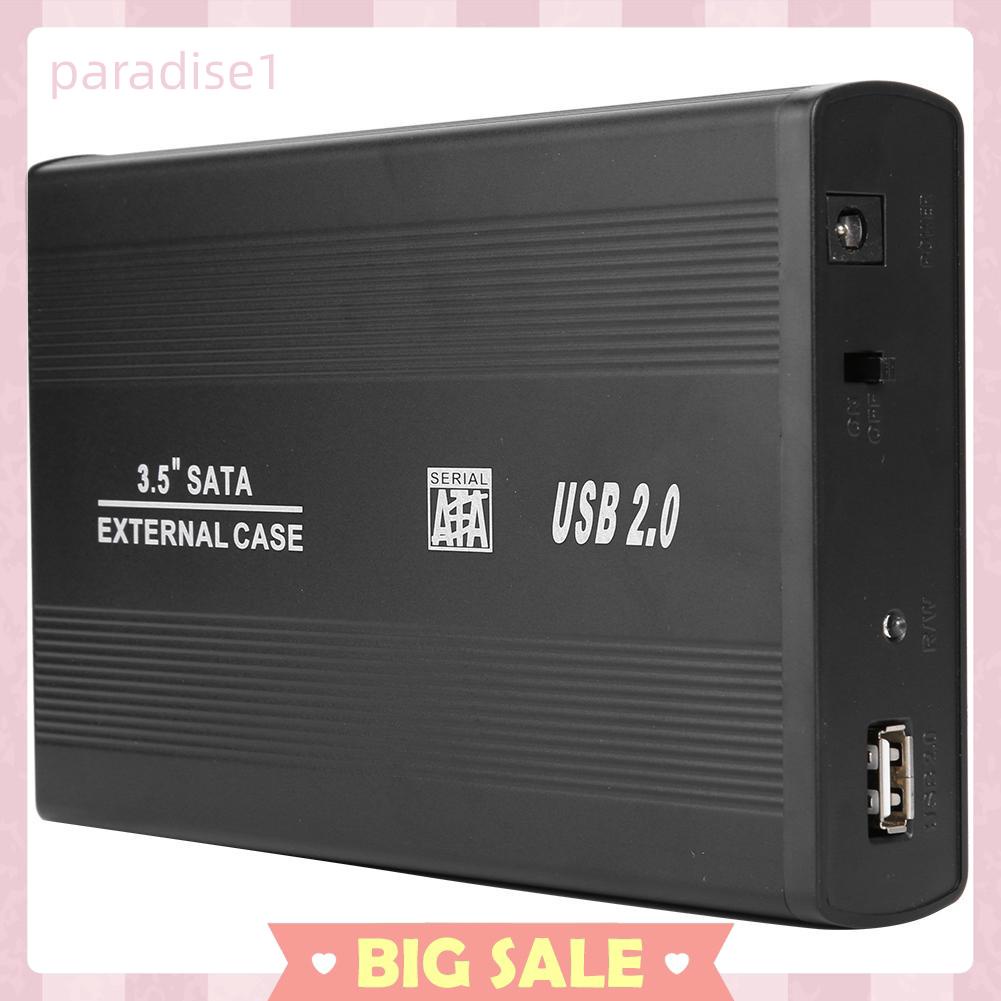 Hộp Đựng Ổ Cứng Ngoài 3.5 inch SATA Sang USB2.0 | BigBuy360 - bigbuy360.vn