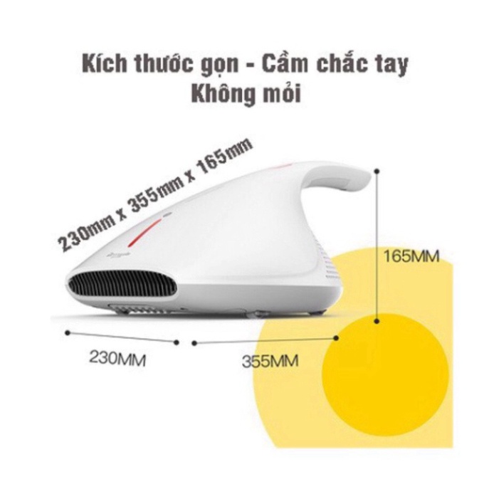 Máy hút bụi giường đệm deerma cm800 diệt khuẩn uv tiện lợi máy bảo hành 12 tháng VT46 Sẵn . Sẵn