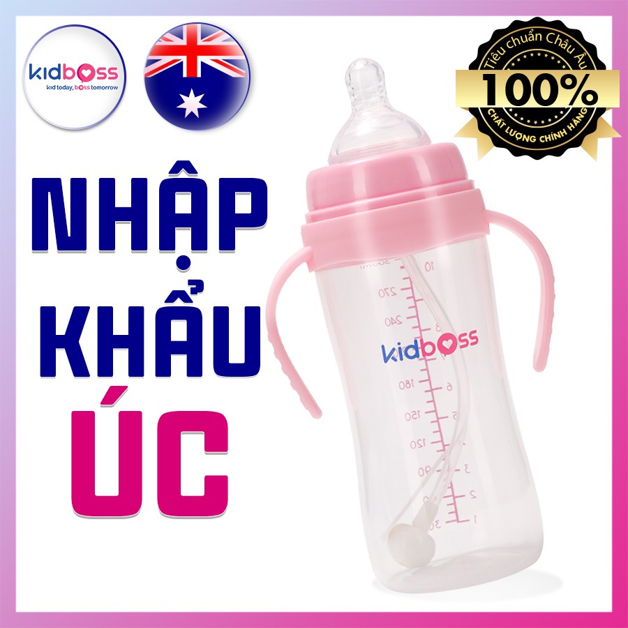 Bình Sữa Nhập Khẩu Úc Kidboss 300ml