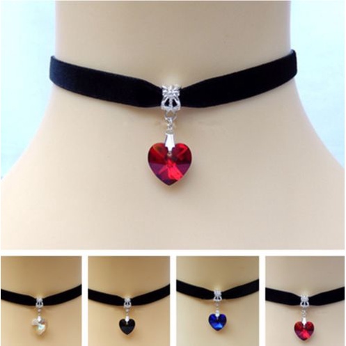 Vòng Cổ Choker Bằng Da Phong Cách Hàn Quốc/Nhật Bản Mới Cho Nữ