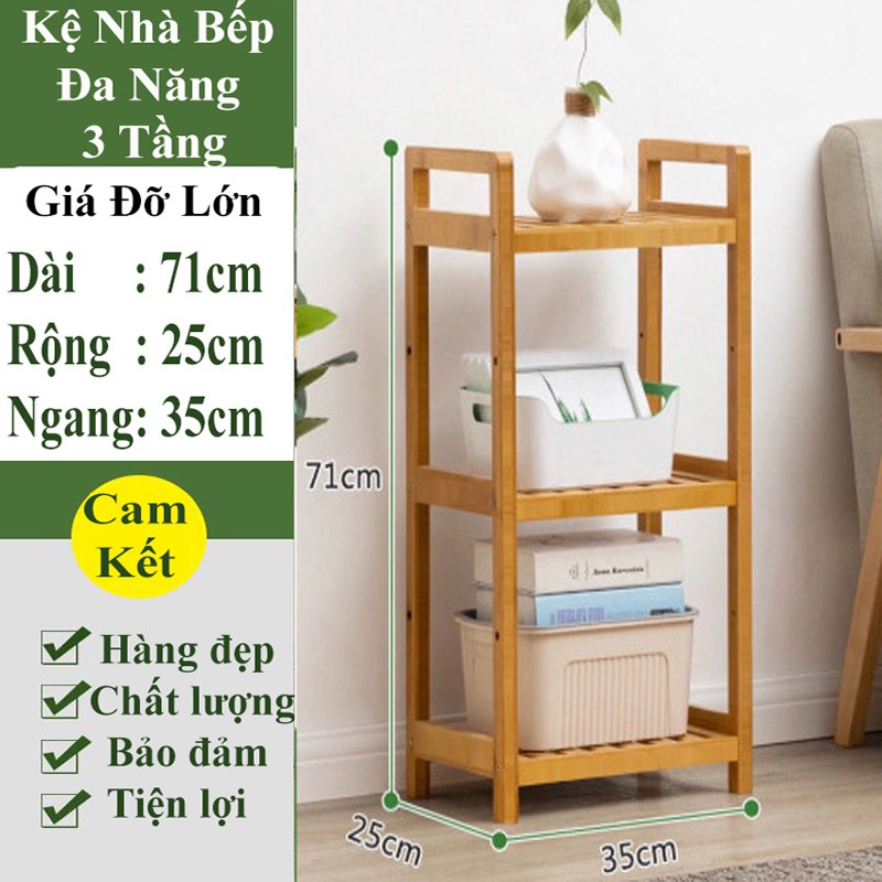 Kệ Gỗ 3 Tầng Nội Thất Hàn Quốc Sang Trọng Cao Cấp Jun.Home