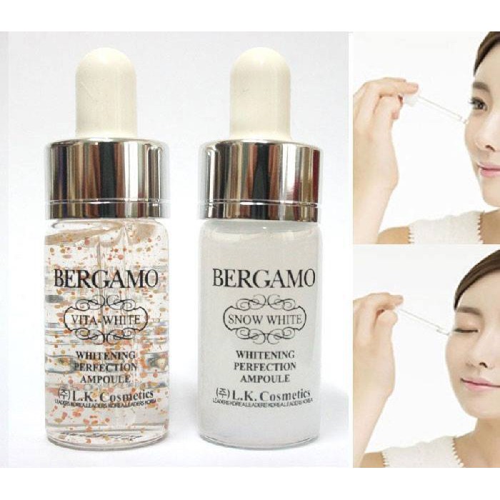 Serum Bergamo Vita Snow White Whitening  Perfection .