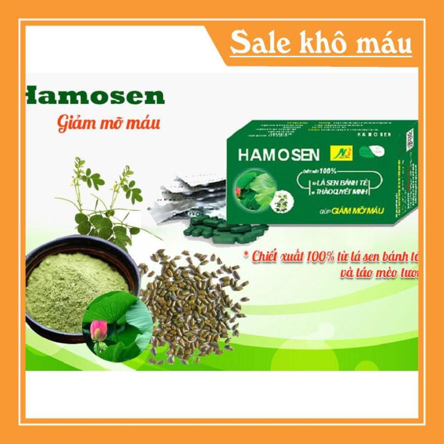 [MUA 2 TẶNG 2] [Chính Hãng]  HAMOSEN giảm cân, giảm mỡ máu