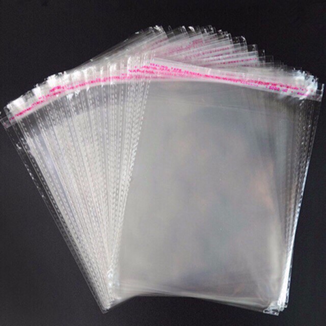 50 Túi Nilon Dán Mép Đựng Phụ Kiện