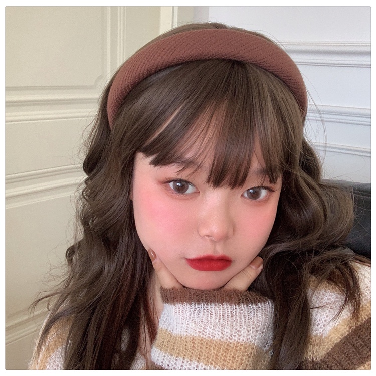 Băng Đô Cài Tóc Phong Cách Hàn Quốc Thời Trang Mùa Đông Mới Cho Nữ