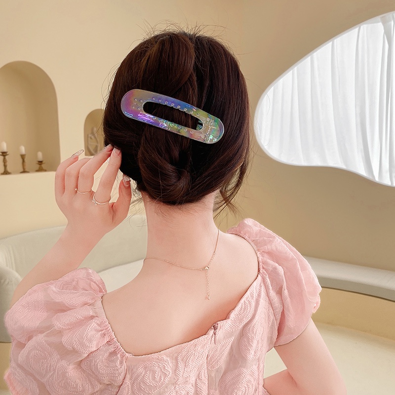 Kẹp Tóc Hình Cá Mập Cỡ Lớn Thời Trang Cho Nữ
