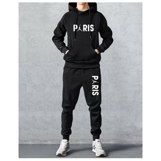 bộ nỉ hoodie “PARI” Thu Đông Nam cao cấp, bộ quần áo nỉ thể thao nam ,siêu đẹp cho anh em