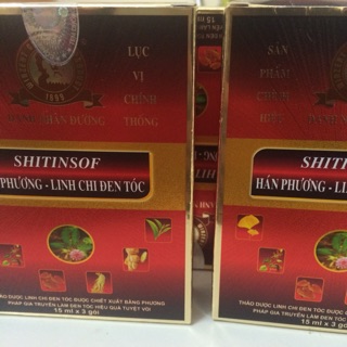 Dầu gội SHITINSOF - Hán Phương Linh Chi đen tóc