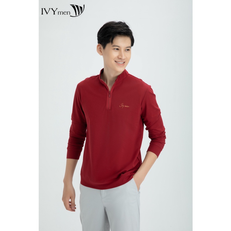 Áo thun nam cổ lọ IVY moda MS 58E2799