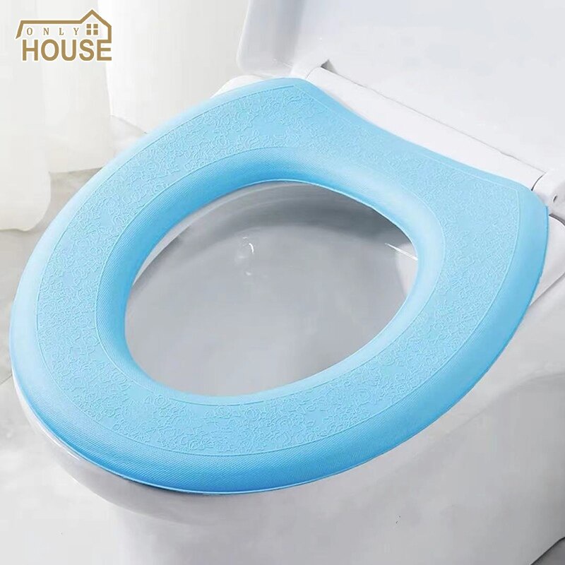 Miếng lót bồn cầu chống lạnh, chống thấm nước loại dán, lót bồn vệ sinh chống thấm nước, chống lạnh