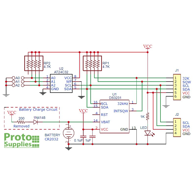✅ [CAM KẾT CHẤT LƯỢNG] Module thời gian thực DS3231 + ROM AT24C02 KÈM PIN