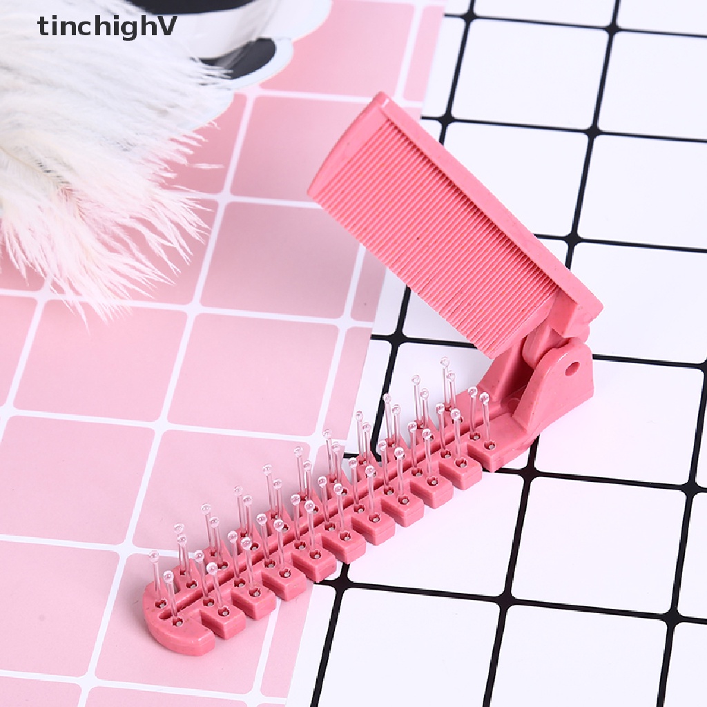 [Hàng mới về] Lược chải tóc massage da đầu chống tĩnh điện xếp gọn tiện dụng