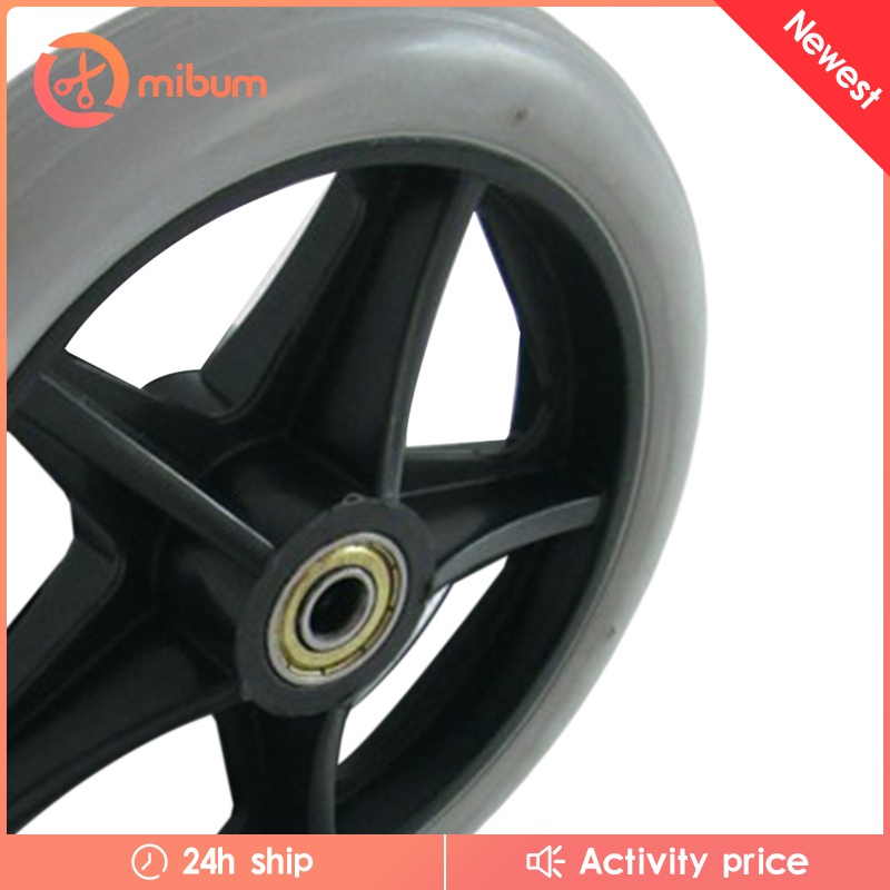 Bánh xe trước 6 inch chống mài mòn thay thế dành cho xe lăn