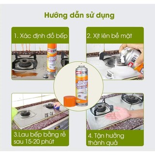 Xịt tẩy rửa nhà bếp