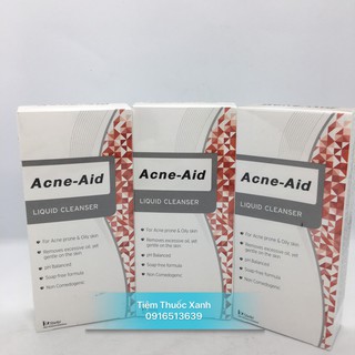 Sữa rửa mặt Acne -Aid Liquid Cleanser: sạch da- hết lo mụn trứng cá 100ml ( CAM KẾT HÀNG CHÍNH HÃNG)