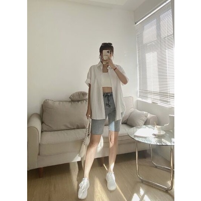 Quần short jeans ngố đùi Q-3535